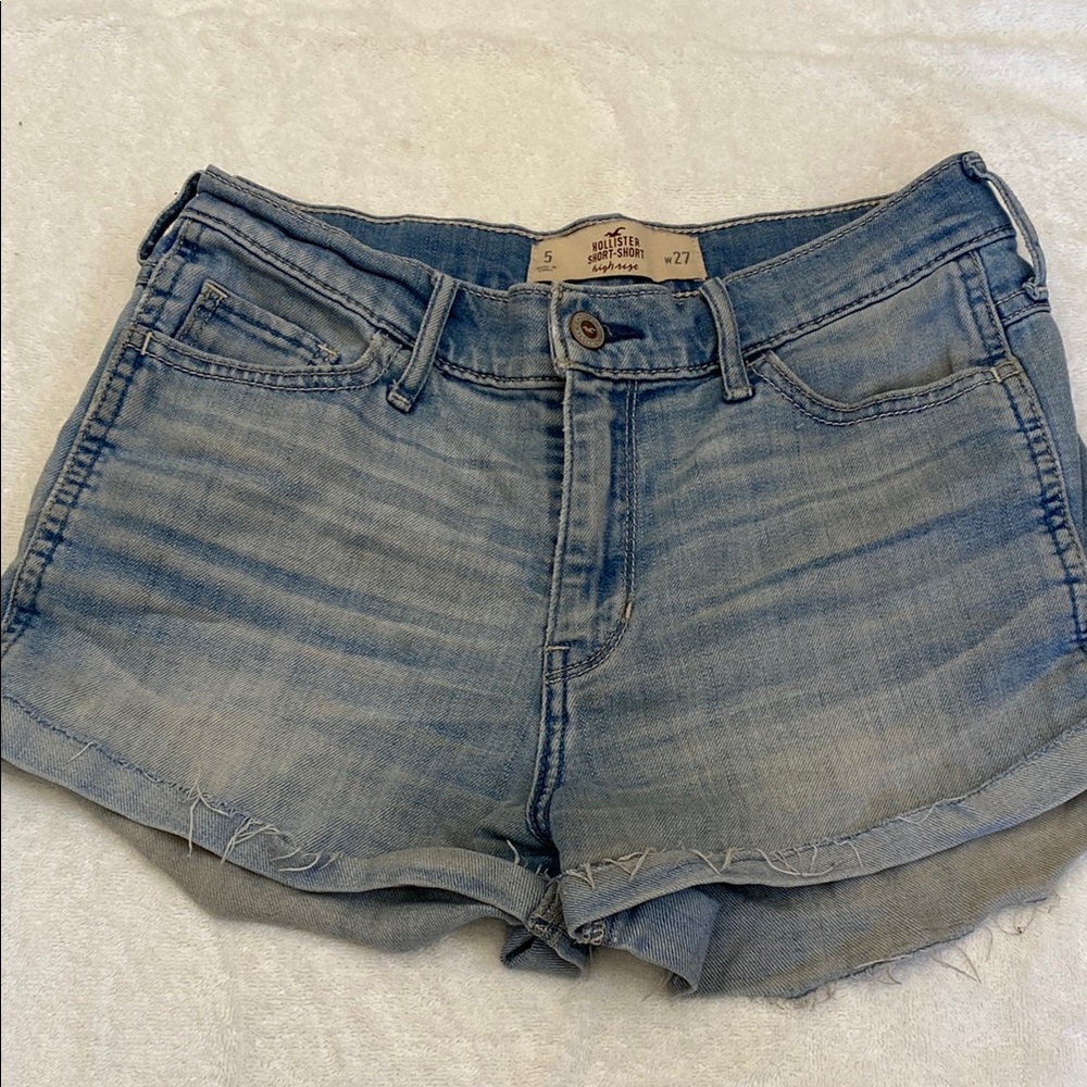 Women's Blue Denim Shorts